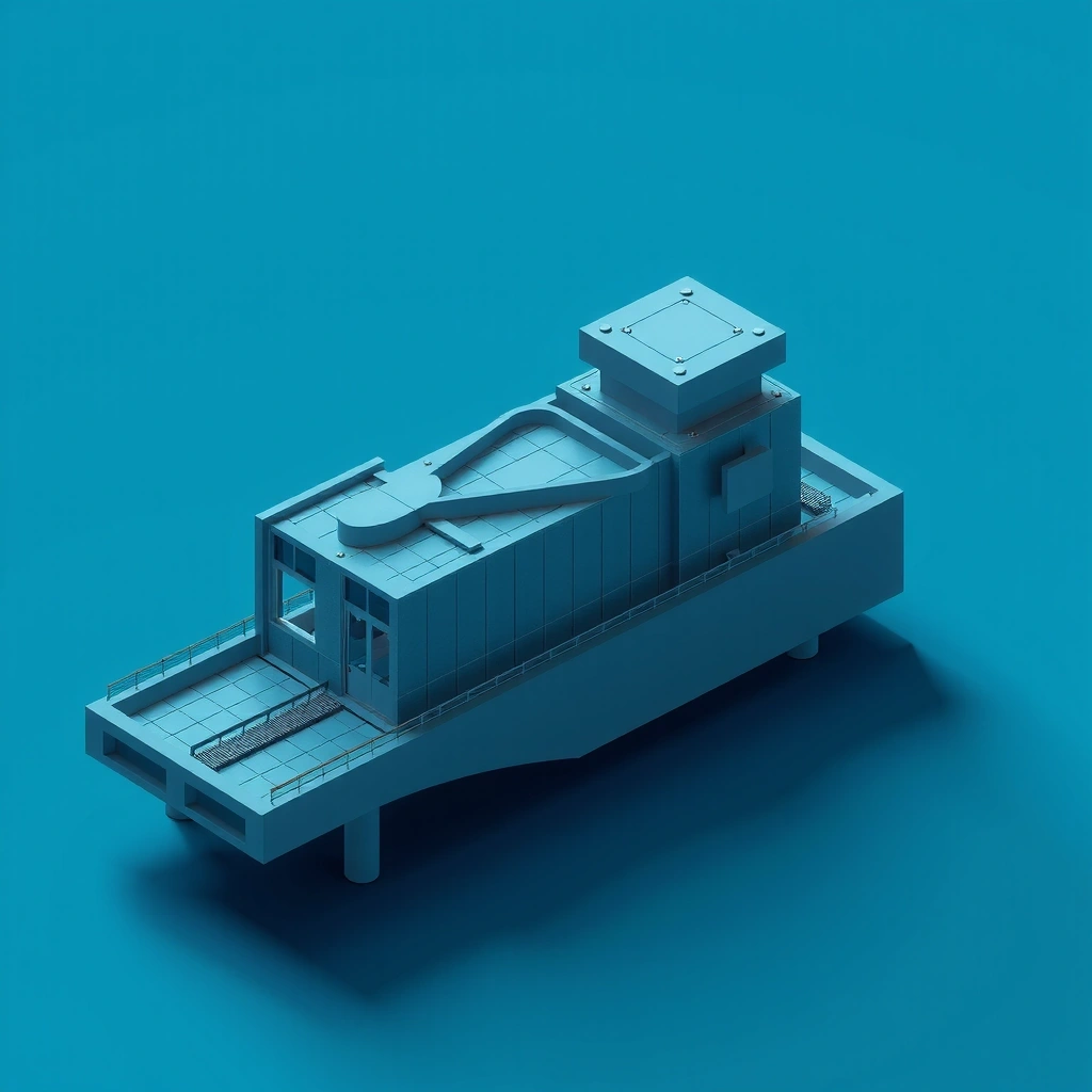 Technical blueprint background